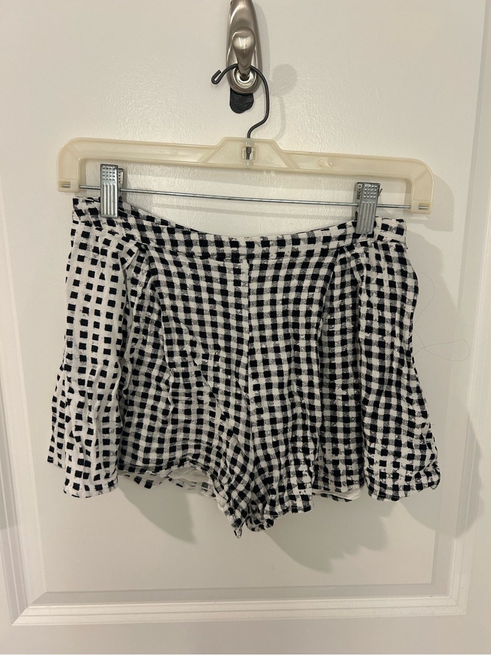 MinkPink black and white shorts